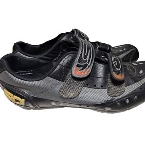 SIDI Cycling Shoes Black SPD Cleats SM-SH51 Mountain Road Bike Closure 45 EU